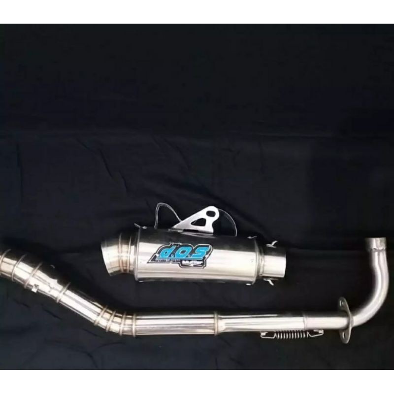 KNALPOT DOS DRAG RACING BEBEK SUPRA VEGA REVO BLADE