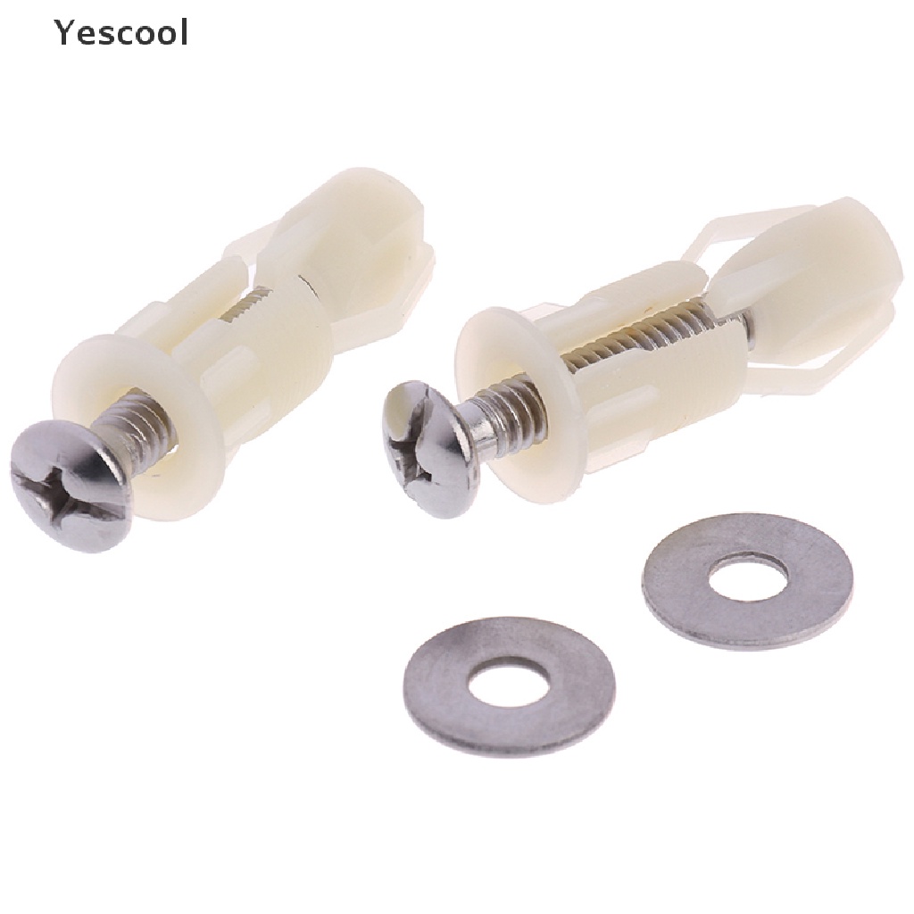 Yes 2pcs Sekrup Engsel Dudukan Toilet Untuk Reparasi