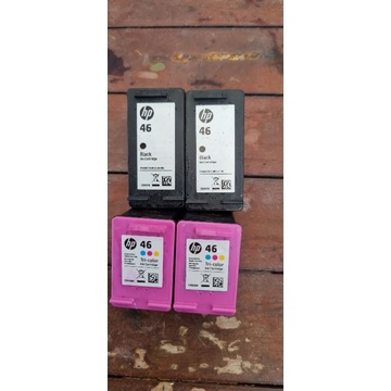 Cartridge hp 46 bekas dari cabutan printer rosok