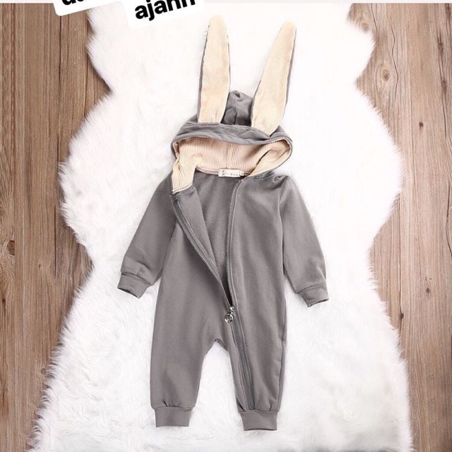 jumper romper kelinci baju anak bayi