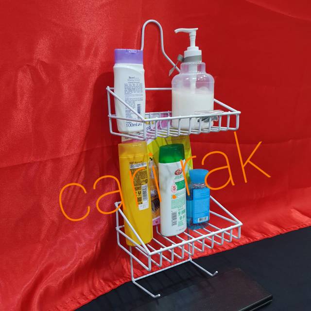 Rak Sabun / Shampoo / Rak Dapur / Rak Serbaguna / Gantung merk SIERRA type TULIP