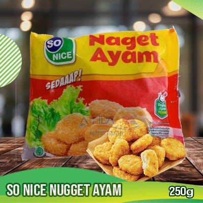 

So Nice Naget Ayam Sedaaap | Kemasan 250g