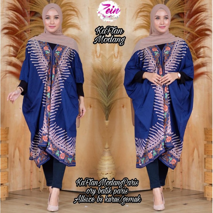 Atasan Batik Blus Blouse Modang Paris ORI ZEIN Batik Fashion Batik Modern