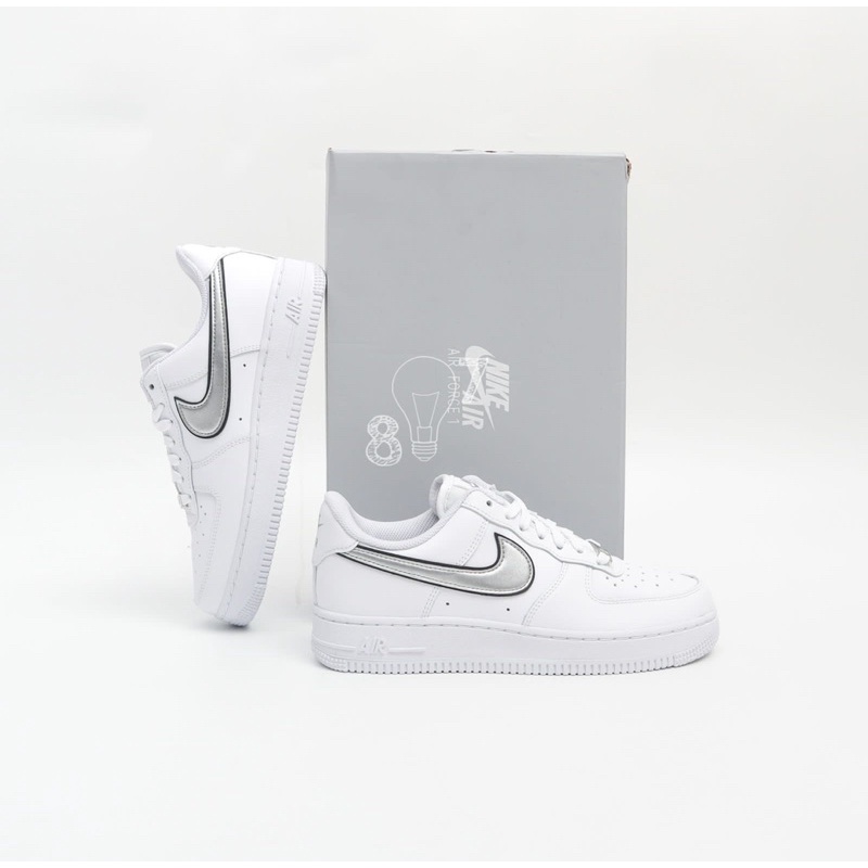 Air Force 1 Low White Metallic Silver