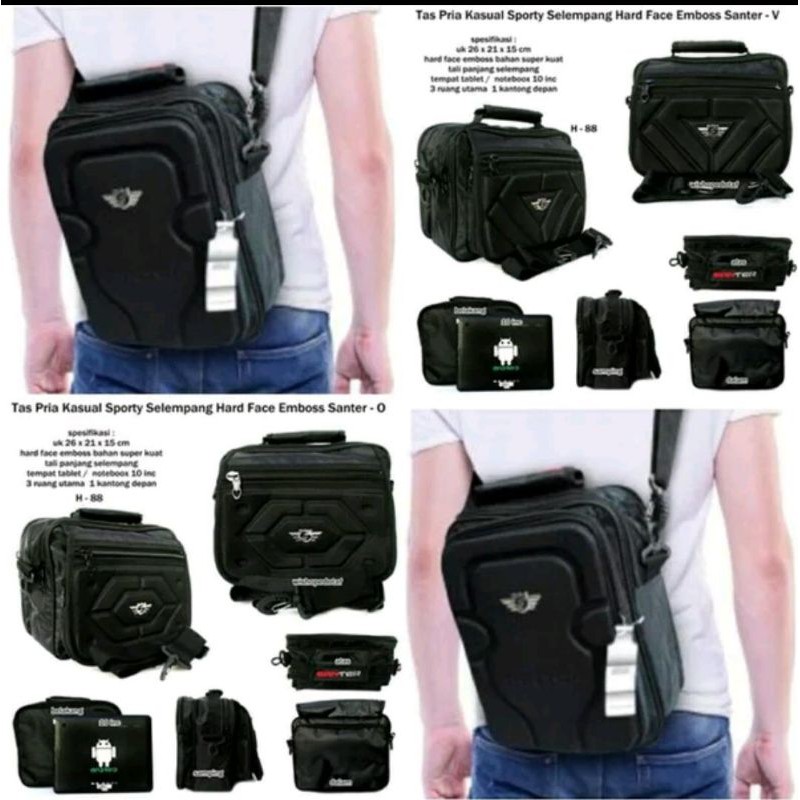 tas slempang santer keren terlaris termurah For ipad 10inch