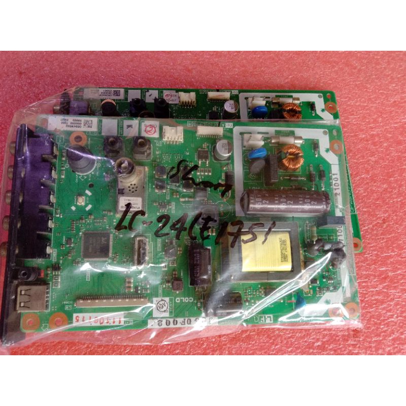 Mb Mainboard Tv Led Sharp LC-24LE175I LC24LE175I LC 24LE175I 24LE1751 24LE175 24 LE175I 24inch