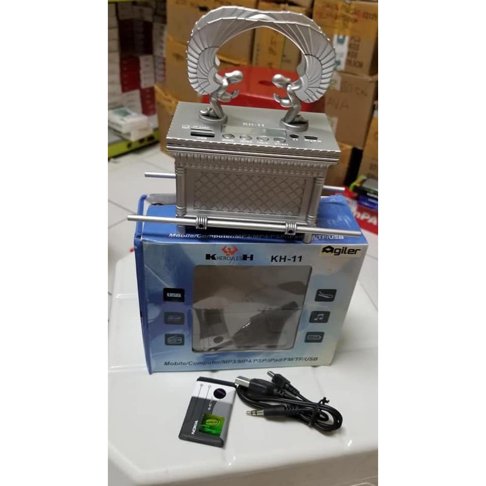 Speaker Mini Portable Agiler Kh11 Agiler Speaker Music Box Mp3,Radio