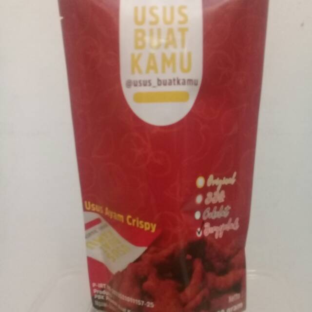 

Usus ayam crispiy