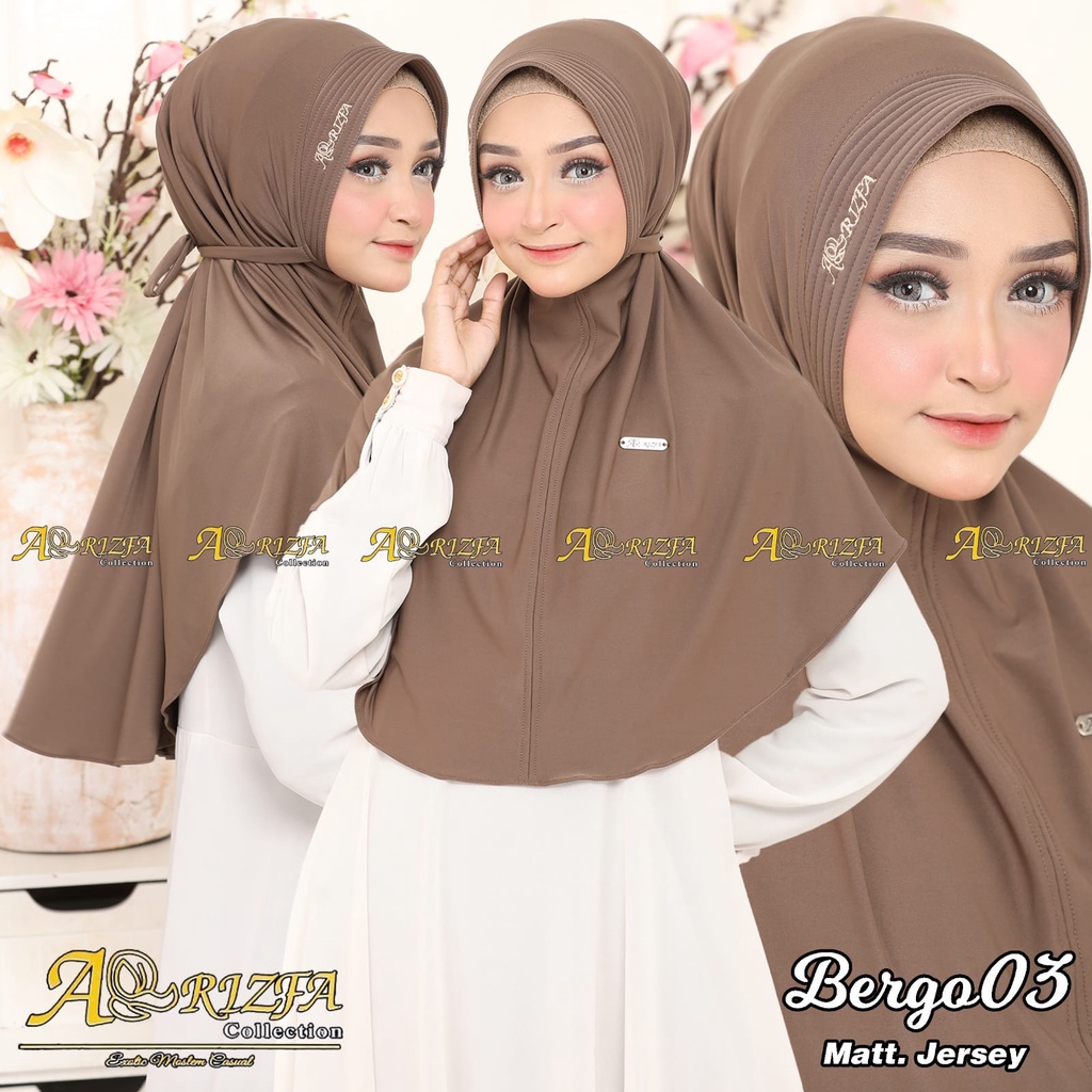 Jilbab Instan Bergo Pad 03 By Ar-Rizfa