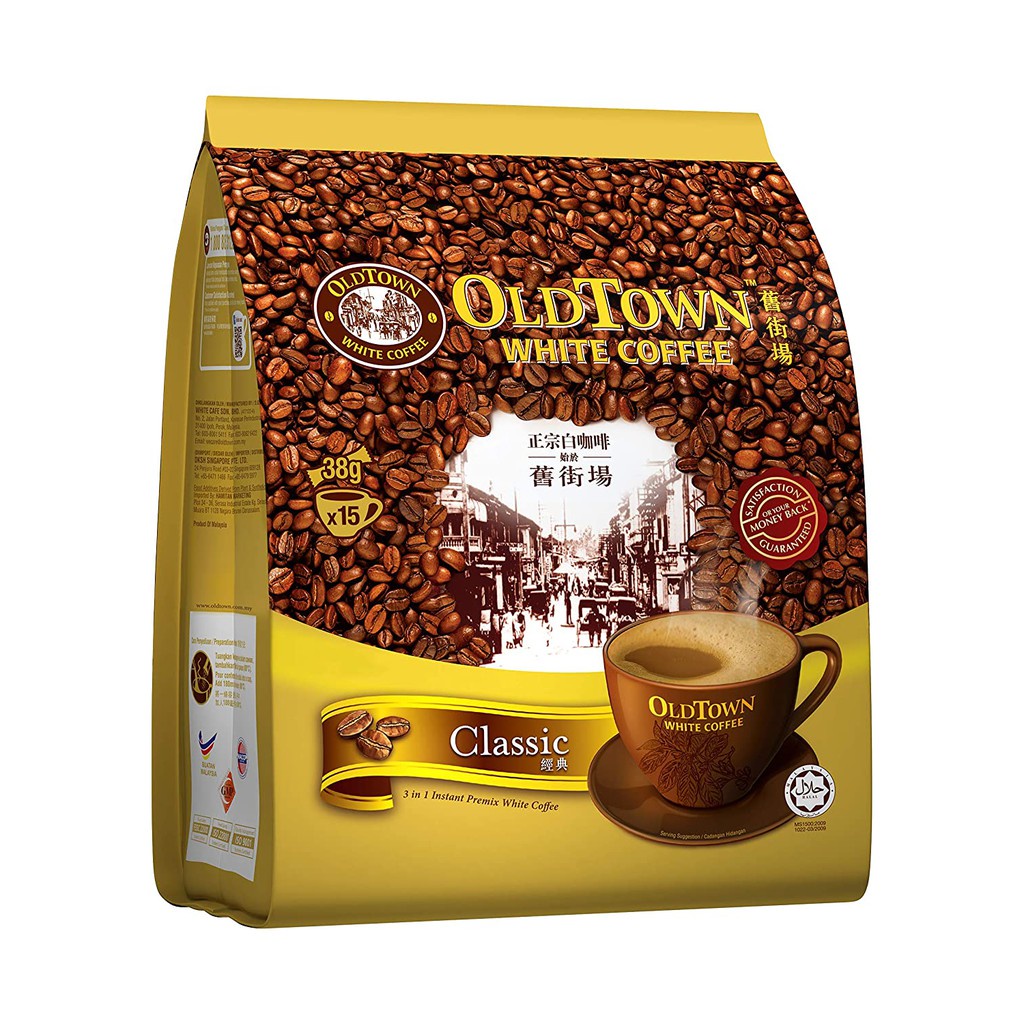 

Old Town White Coffee Classic 3 In 1 600g (15x38g) / Kopi Malaysia