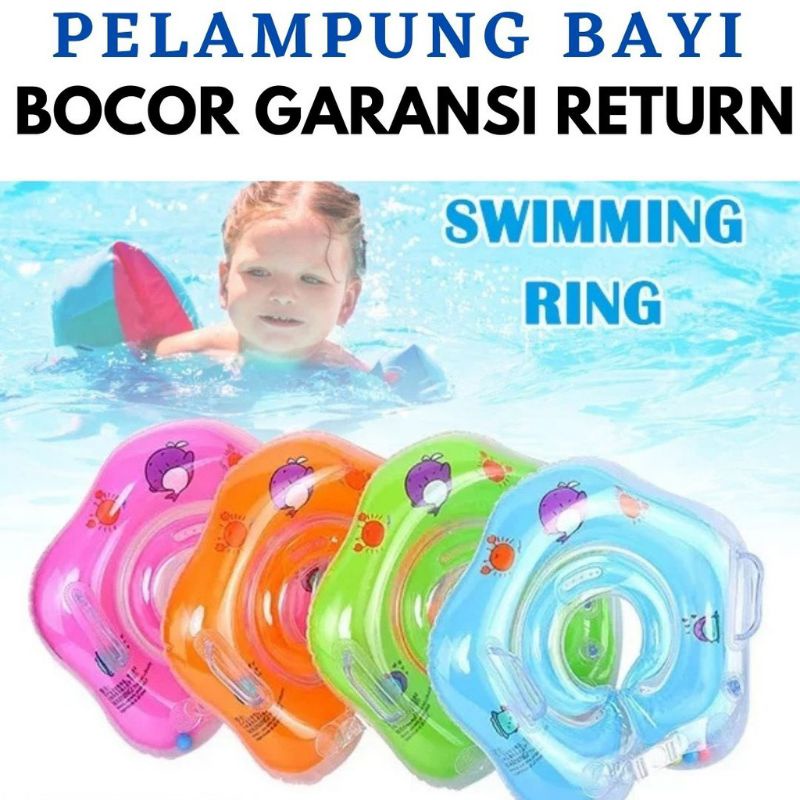 Pelampung Leher Bayi / Ban Renang Leher / Ban Leher Bayi / Neck Ring Baby Baby INTIME S201