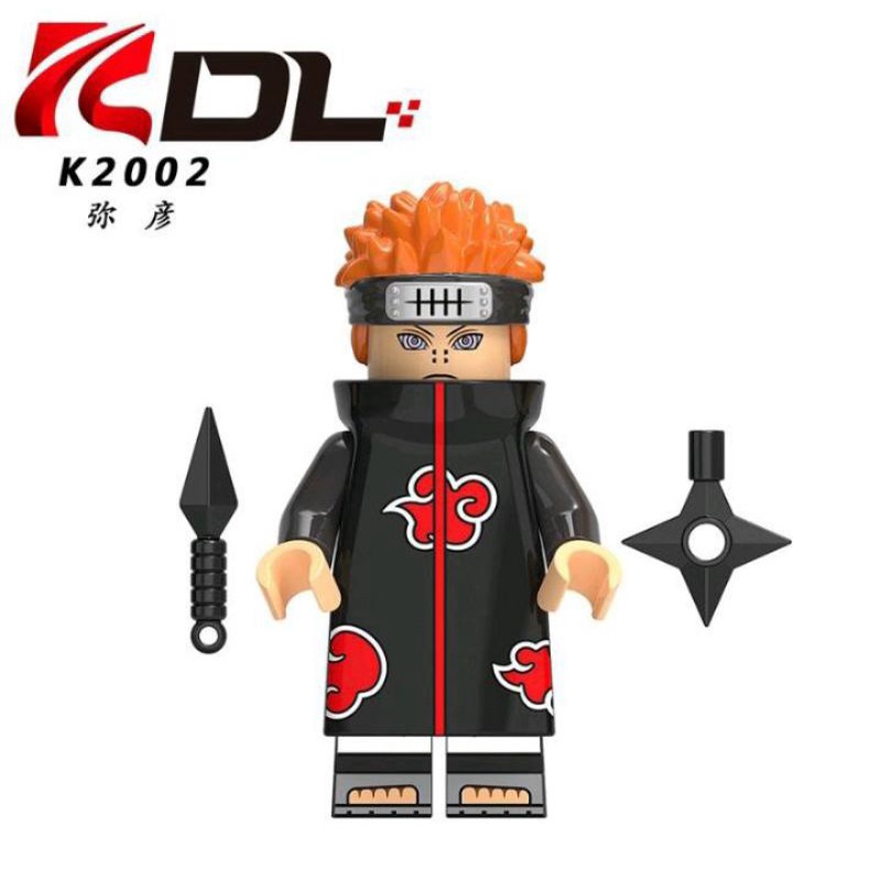 MAINAN ANAK ACTION LEGO FIGURE NARUTO SHIPPUDEN AKATSUKI SERIES ORIGINAL KDL