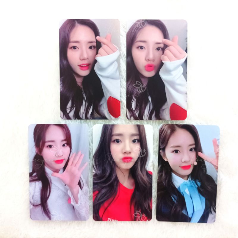 fromis_9 Fromis_9 Jiwon - To Heart Promise Event Photocard