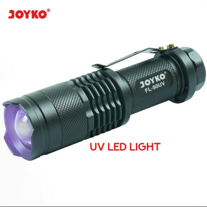 

UV FLASHLIGHT SENTER LED JOYKO FL90UV - Alat Deteksi Uang