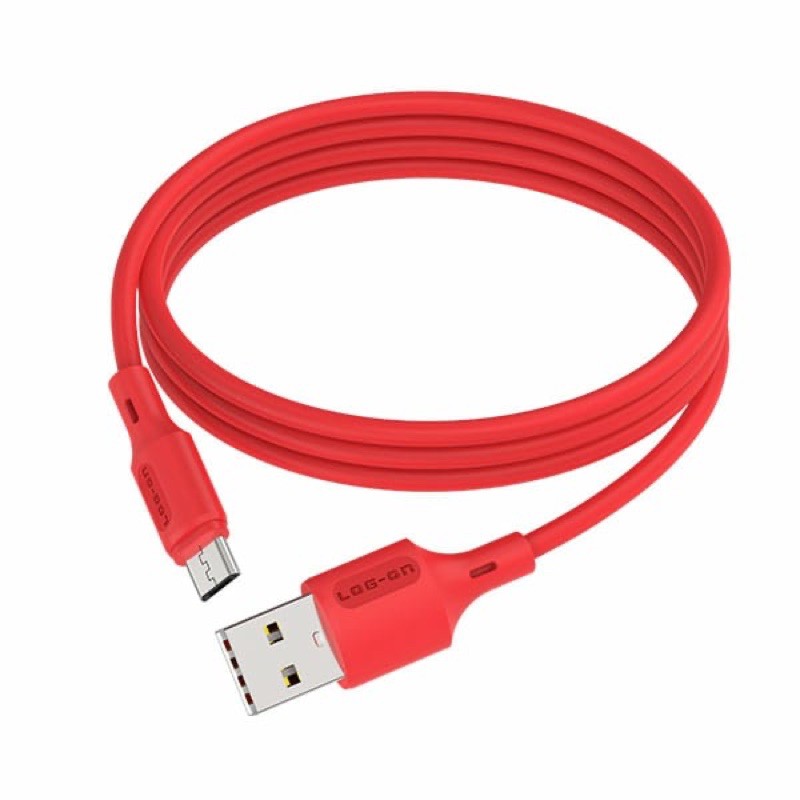 KABEL DATA LOGON MICRO USB 1M LO-CB28 FASTCHARGING PER PCS