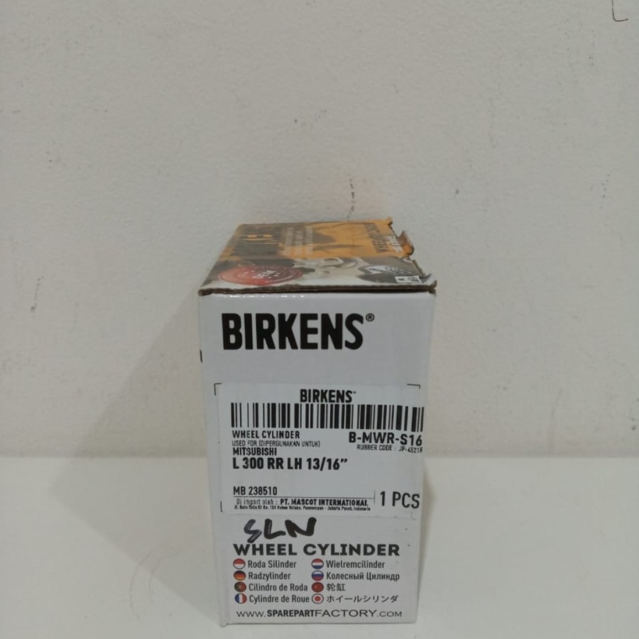 Wheel cylinder Belakang Kiri Mitsubishi L-300 B-MWR-S16 Birkens