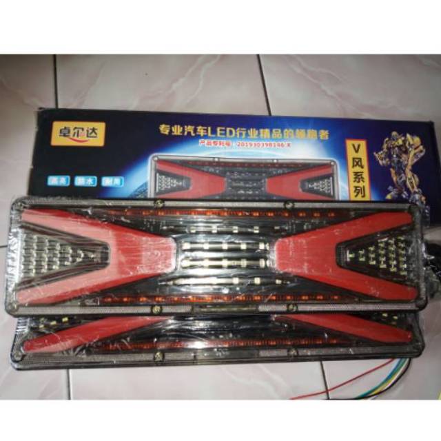 Stop lamp led truk 12v bisa 24v bisa