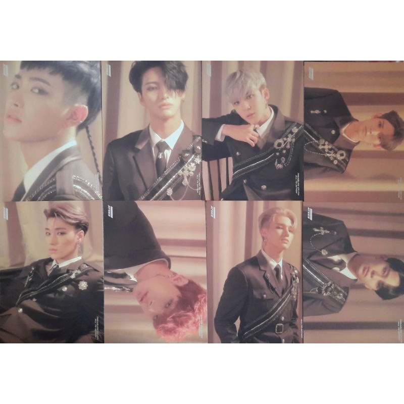 ATEEZ Treasure EP Fin Postcard (Hongjoong Seonghwa Yunho Yeosang San Mingi Wooyoung Jongho)