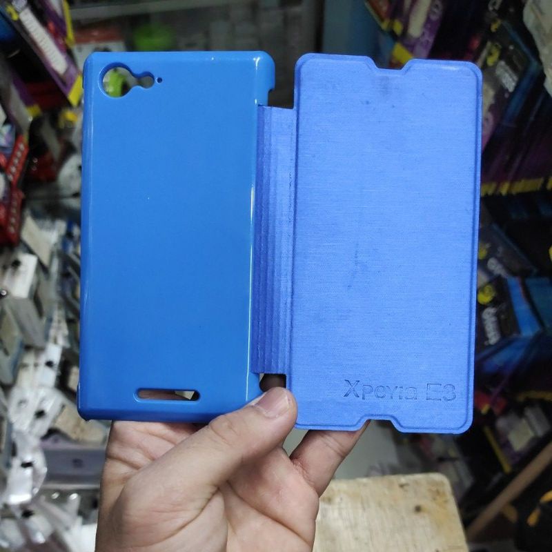 XPERIA ZL / L35H , XPERIA E3 / D2202 , XPERIA Z3 / L55 flipcover buku mantul murah meriah