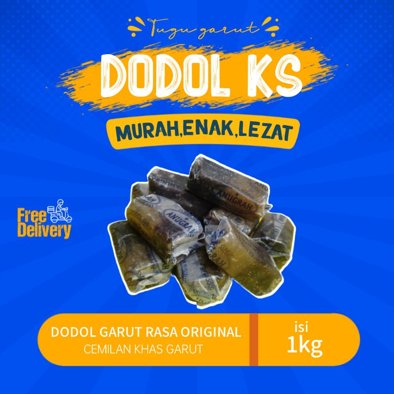 

Dodol KS 1 Kg Garut Kombinasi Rasa Coklat dan Susu Oleh Oleh Picnic khas Garut yang ciri manis legitnyaa