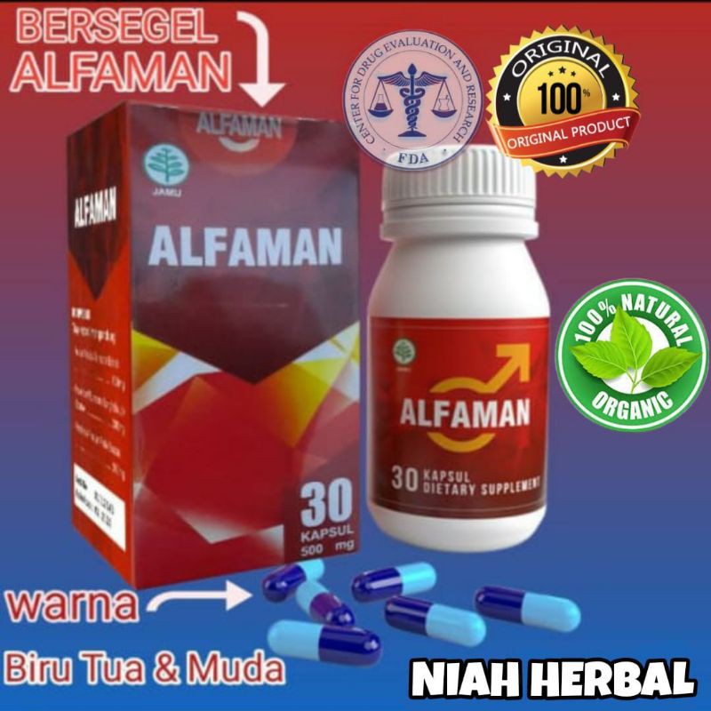 ALFAMAN Original | Ciri Alfaman Asli Untuk Pria