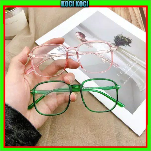 Kacamata Petak Anti Radiasi / Sunglasses Frame Anti Radiasi / Blueray