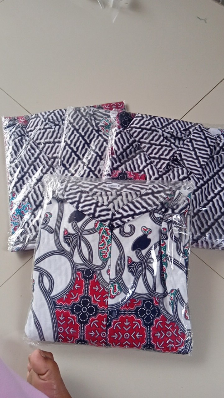 Batik Couple Keluarga Sania Ruffle Ori Ndoro Jowi Dnt Morena