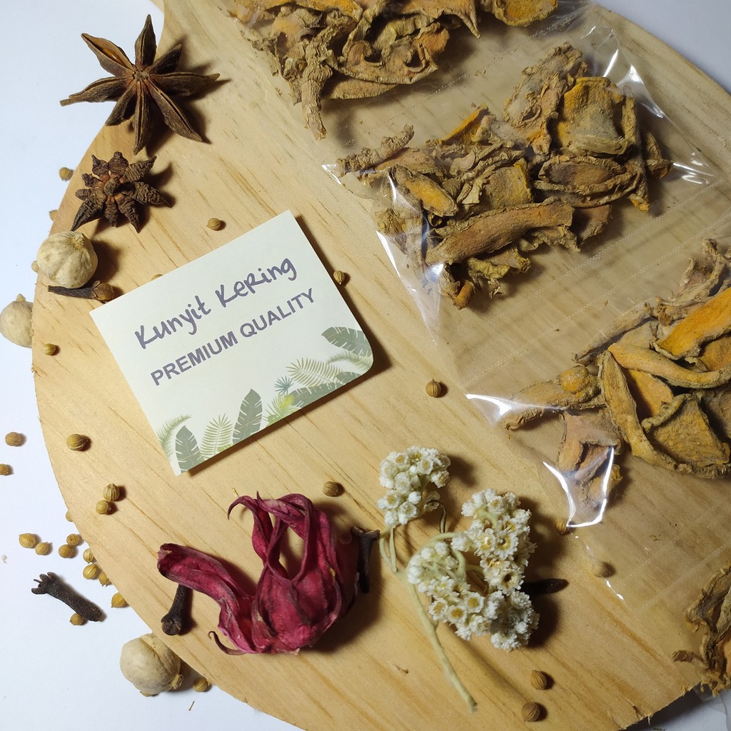 

[Sachet] Kunyit Kering / Rempah Kunir Herbal