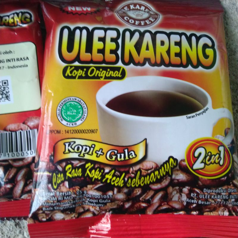 

Kopi Ulee Kareng Sachet 2 in 1 - Produk Original Aceh