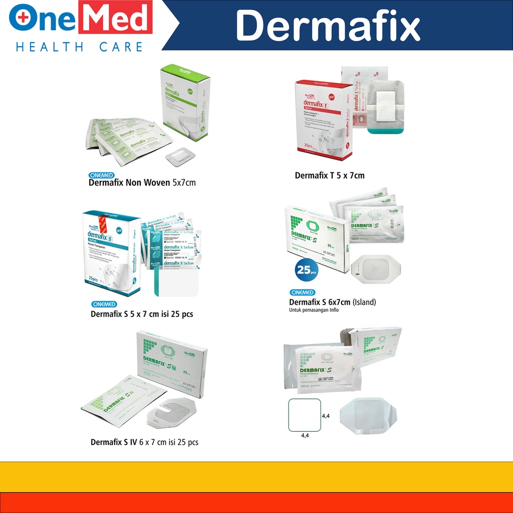 Dermafix Non Woven T S IV 5x7cm 6x7cmOneMed box isi 25pcs