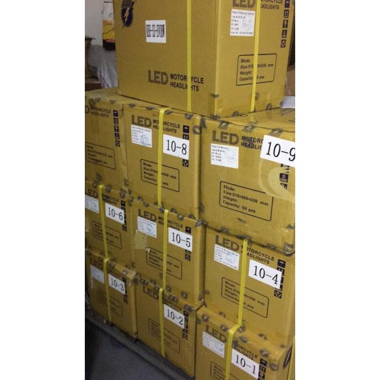 Lampu Motor LED 6 Sisi RTD - Putih