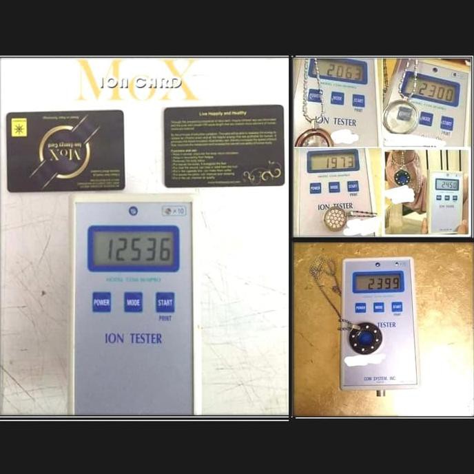 ORIGINAL MOX ION NEGATIVE CARD / KARTU ION NEGATIF