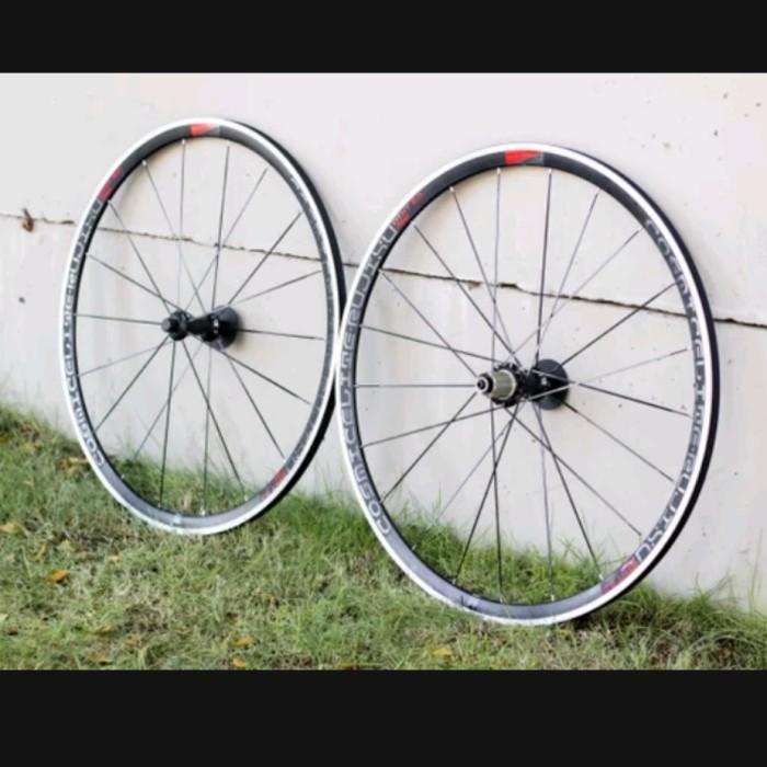 Wheelset Rujixu 3Cm Ringan Dan Murah Black Hub