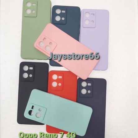 Case TPU Macaroon Warna Warni Oppo Reno 7 4G