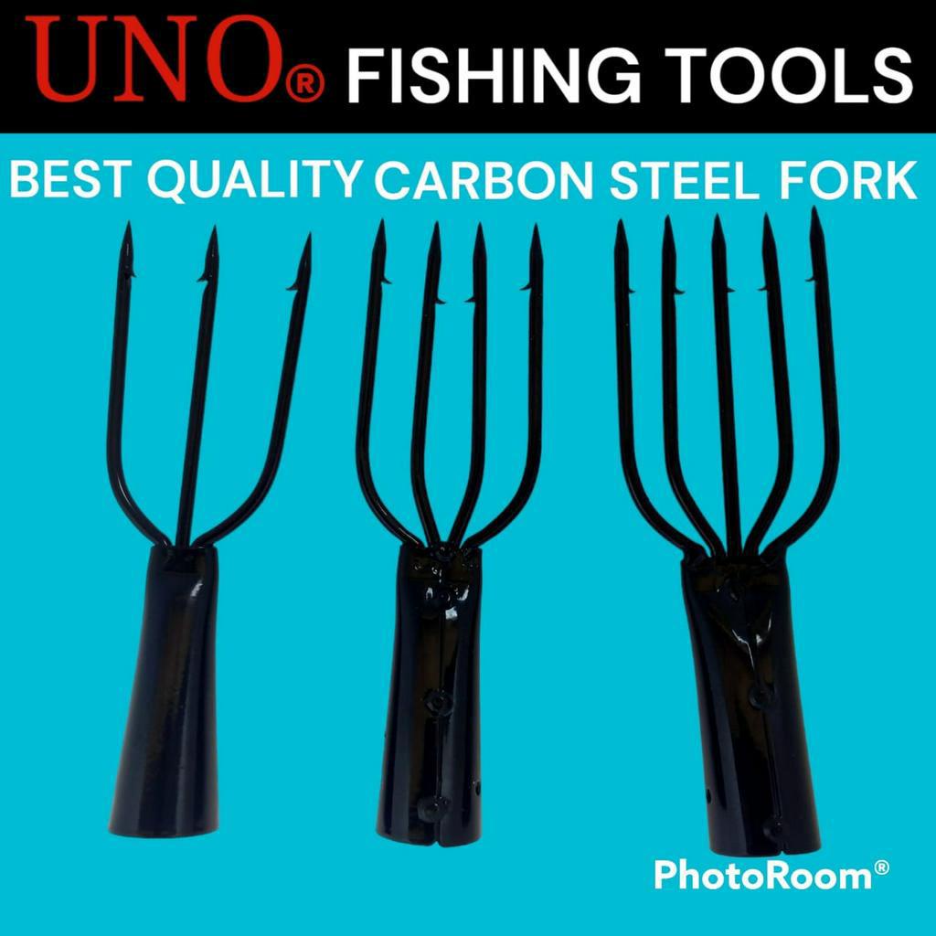 Mata Tombak Ikan / Serampang Ikan Mata 3 / 4 / 5 UNO