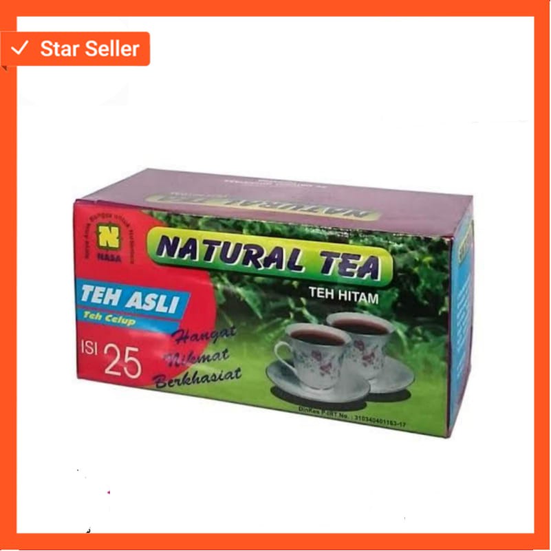 

Teh Kesehatan Natural Teh Celup Nasa Tea Hitam Asli Berkhasiat elbii21