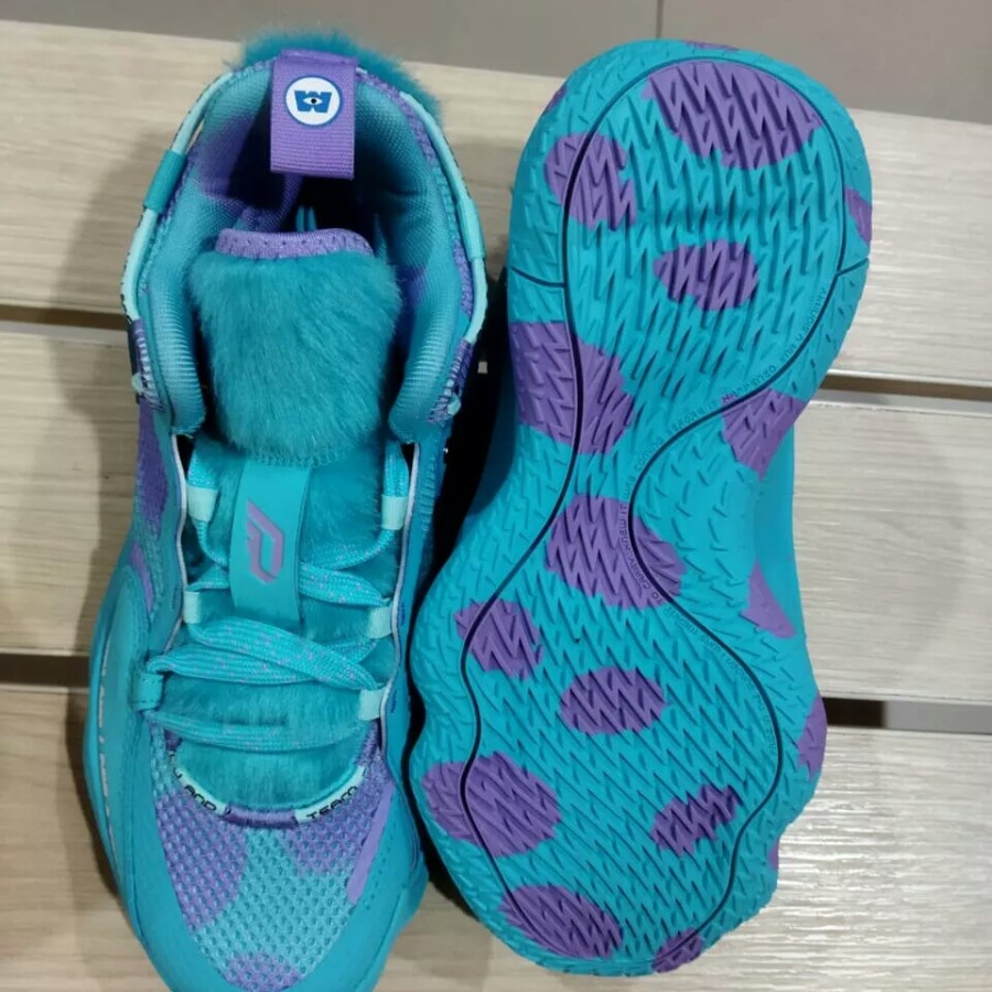 Original Sepatu Adidas Kids Dame 7 Extply J Monsters Basketball Shoes