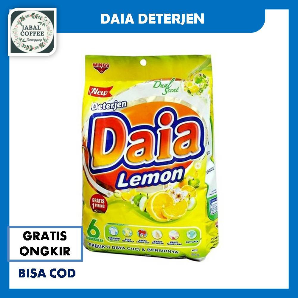 Daia Powder Detergent / Daia Detergent Renteng 26 Gr / Daia Deterjen / Sabun Cuci All Varian J31