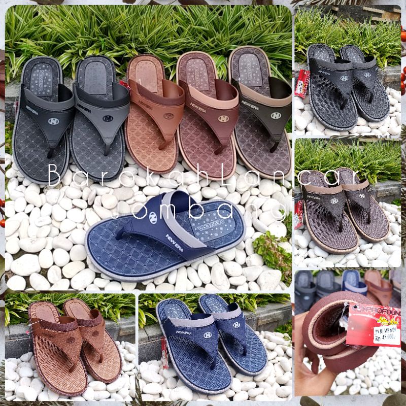 SANDAL JEPIT KARET PRIA NEW ERA MB 8029 100% ORIGINAL BY NEW ERA