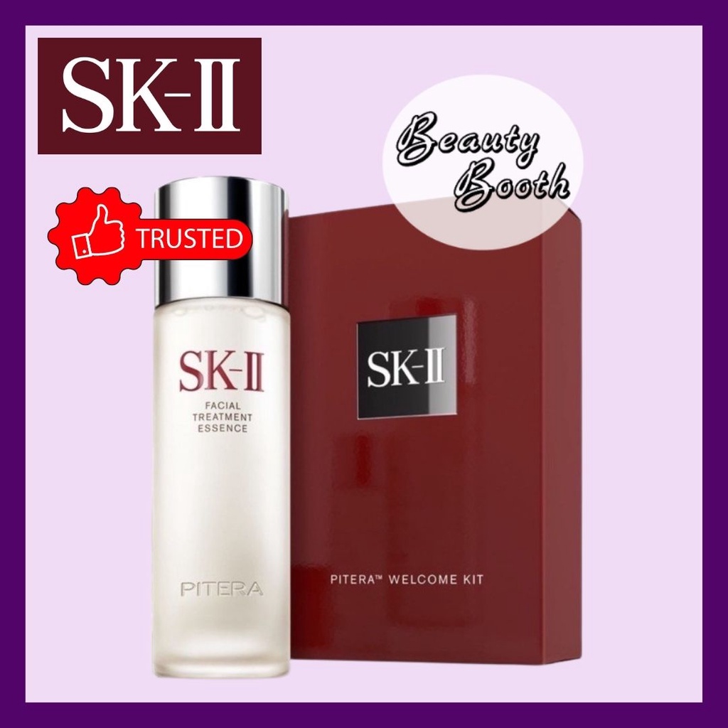 SK-II SKII SK2 SK II Facial Treatment Essence 75ml FTE 75 ML Pitera Kulit Wajah Muka Bersih Bersinar Klinclong Glowing Aura