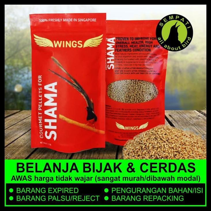 Indh Gourmet Pellets Shama Wings Pakan Voer Burung Murai Terbaik Kode 155