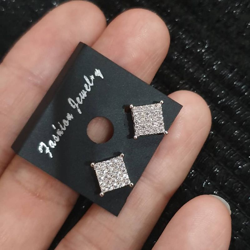 Anting Silver925 Perak Mata Kilau anting silver Anti Karat anti alergi premium Quality S05