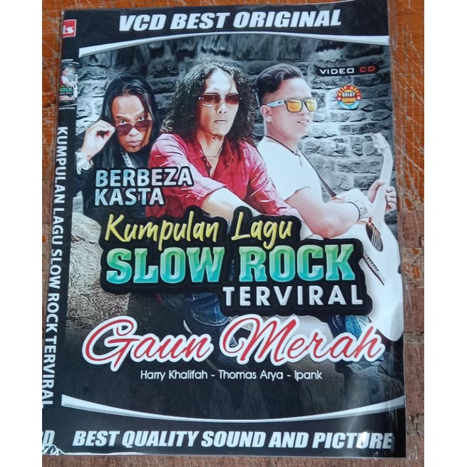 Kaset Vcd Kumpulan lagu slow rock terviral