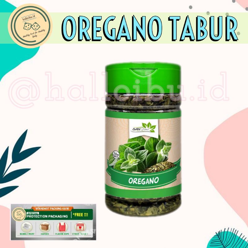 

Sanfood Oregano 25 gr Botol Herba Asli dan alami / Penyedap Rasa MPASI