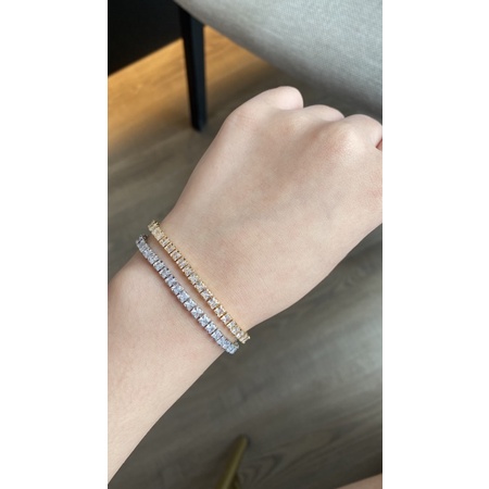 Tennis bracelet- Princess cut
