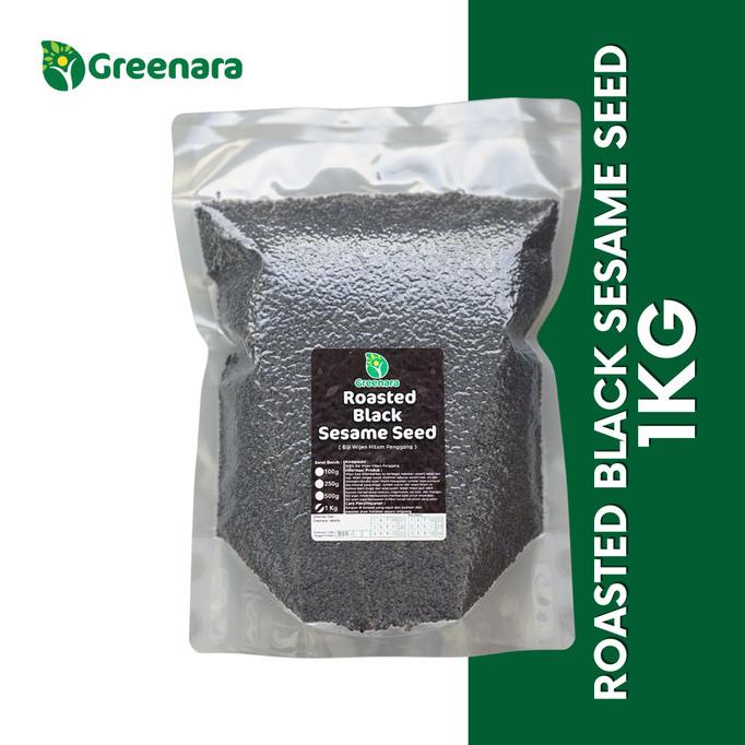 

Roasted Black Sesame Seed 1kg / Wijen Hitam Panggang 1kg