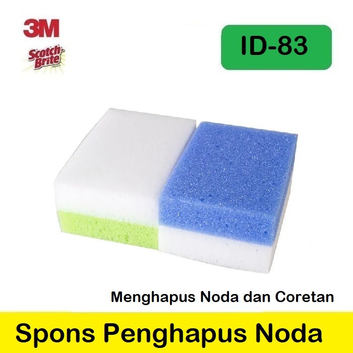 SPONS SABUT MAGIC PENGHILANG NODA SCOTCH BRITE ID-83 SPON PEMBERSIH NODA