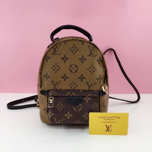 TAS IMPOR LV REVERSE MINI BACKPACK