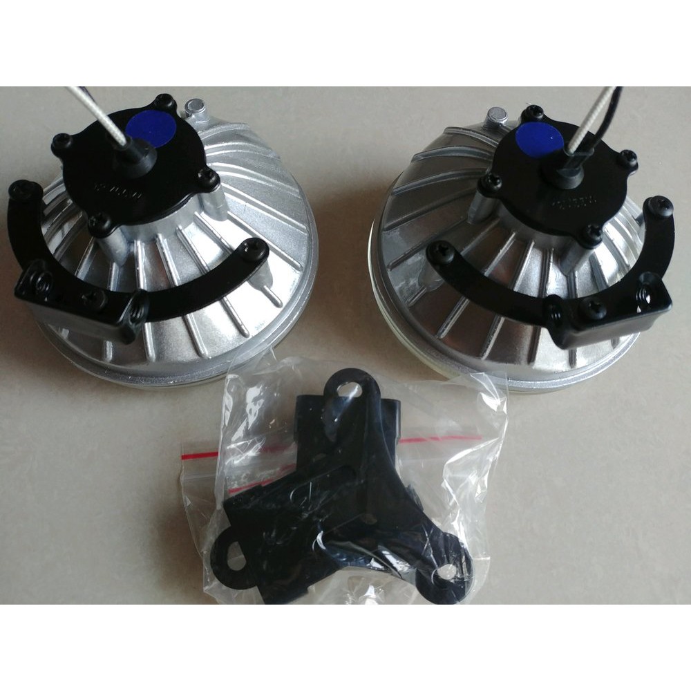 foglamp Bumper lampu kabut sorot depan bulat universal merk dlaa 1600 putih clear toyota avanza / xenia 2004 sampai 2008 2007 2006 2005