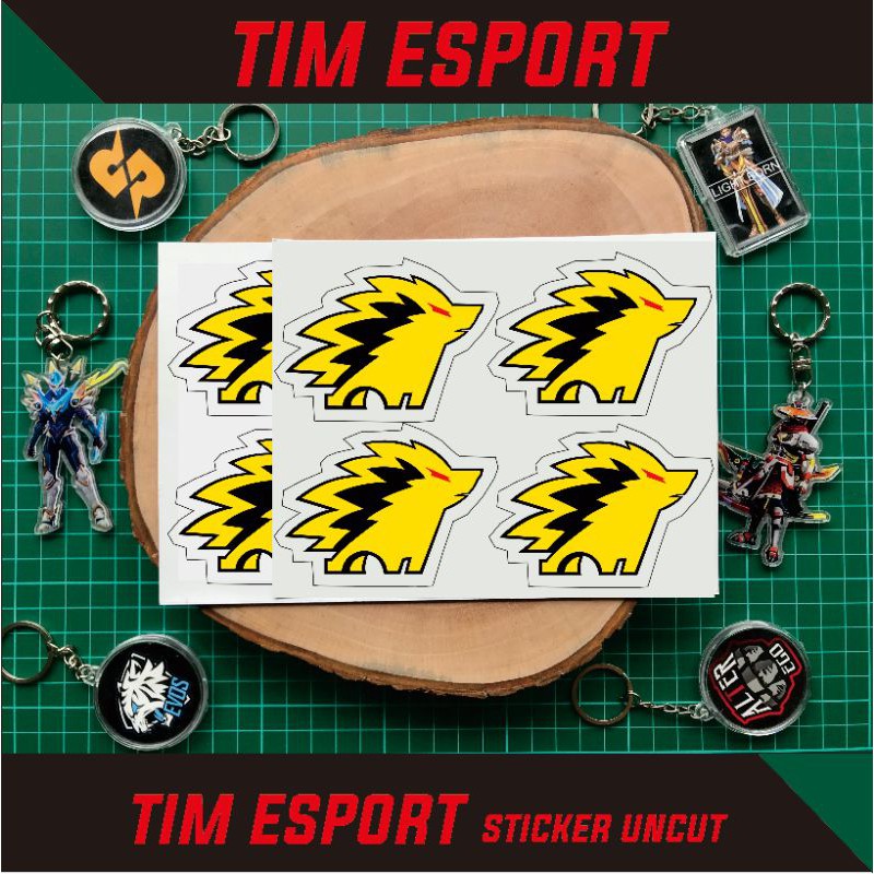 [ANTI AIR ]Tim esport stiker, sticker Mobile legends MLBB ML RRQ EVOS ALTER EGO BIGETRON ONIC GPX